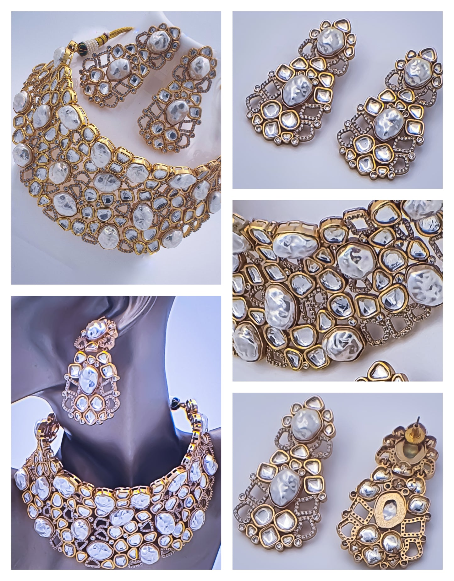 Raani's Luxe Baroque Elegance Choker Ensemble