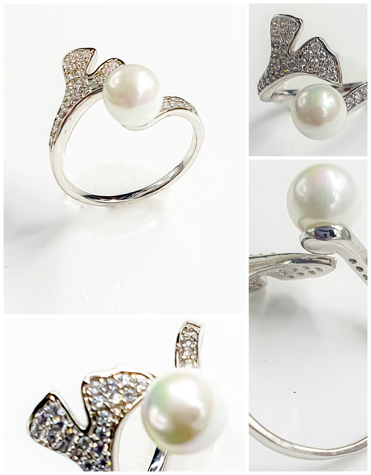 Raani's Sterling Swirl Ring: Timeless Elegance, Enduring Sparkle