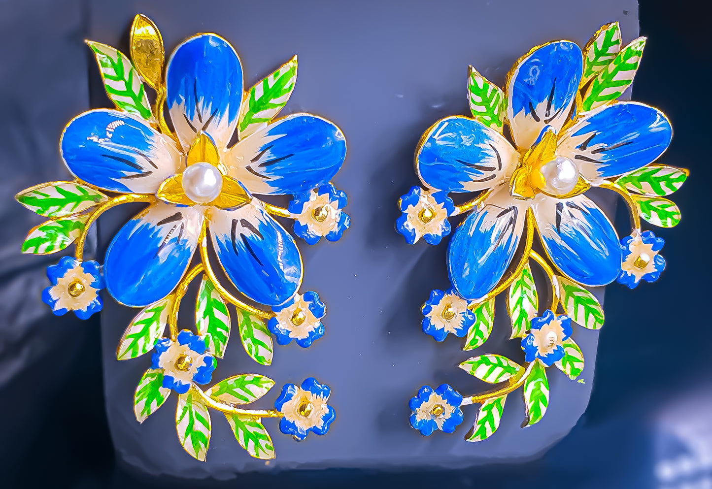 Raanis Ciel Floral Earrings